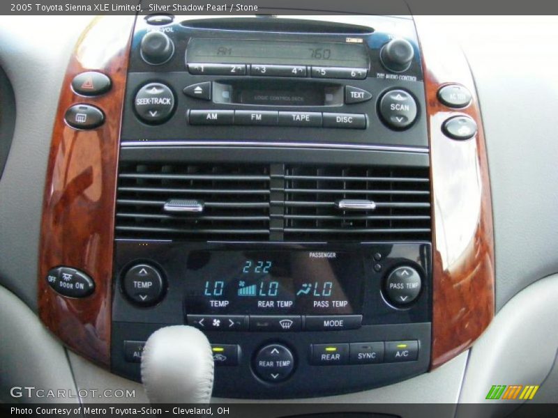 Silver Shadow Pearl / Stone 2005 Toyota Sienna XLE Limited