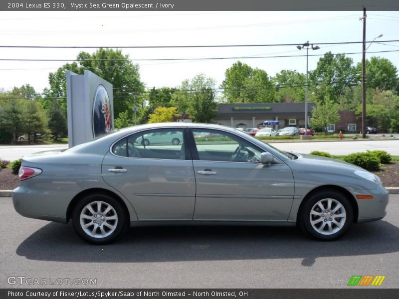 Mystic Sea Green Opalescent / Ivory 2004 Lexus ES 330