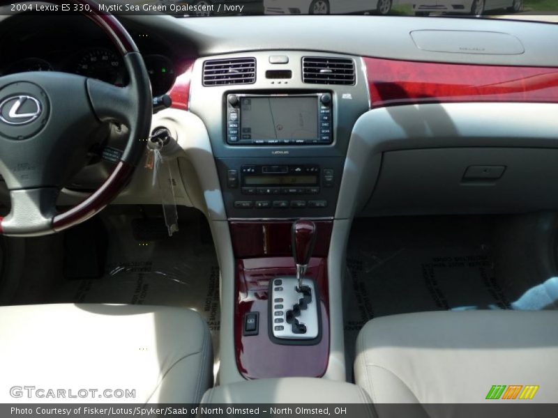 Mystic Sea Green Opalescent / Ivory 2004 Lexus ES 330