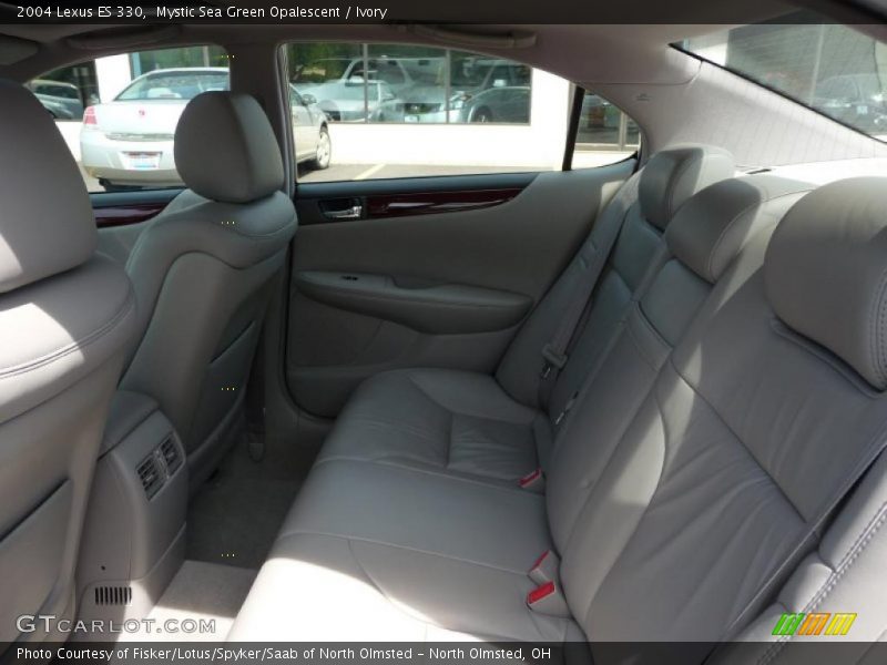 Mystic Sea Green Opalescent / Ivory 2004 Lexus ES 330