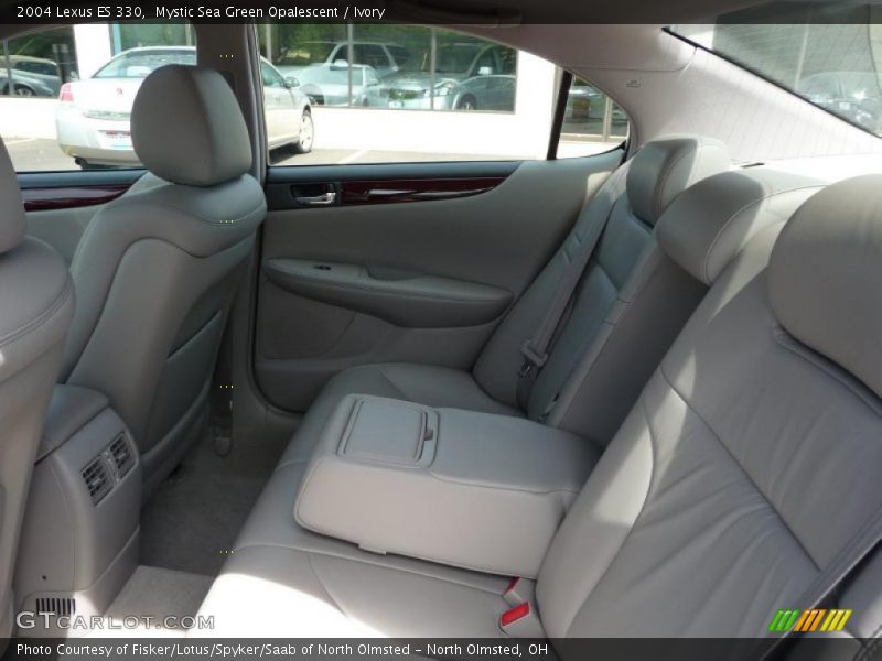 Mystic Sea Green Opalescent / Ivory 2004 Lexus ES 330