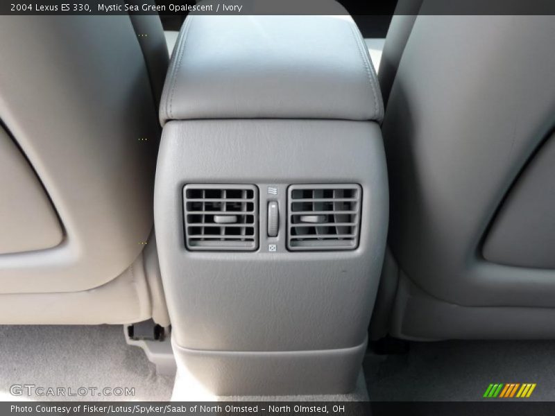 Mystic Sea Green Opalescent / Ivory 2004 Lexus ES 330