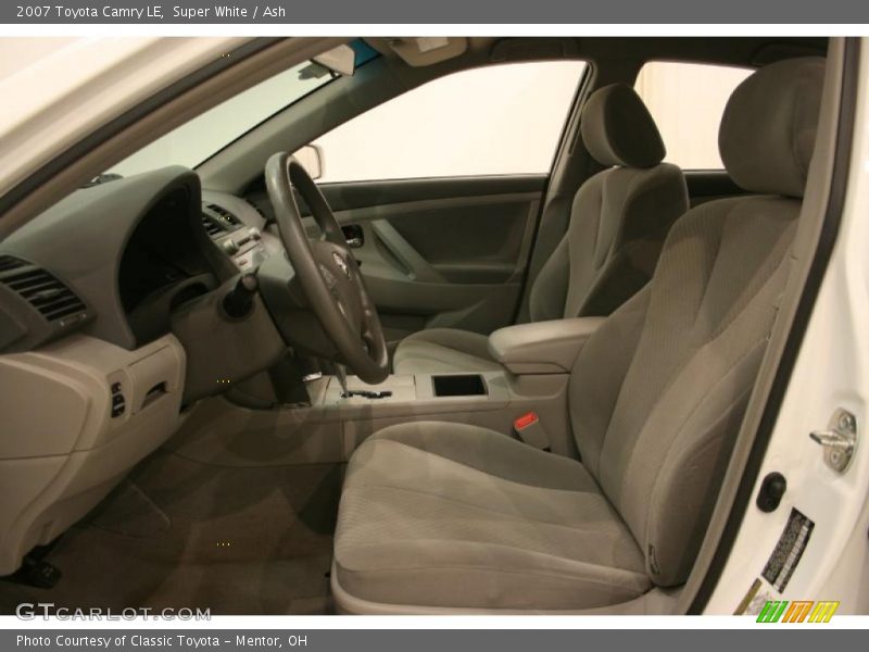 Super White / Ash 2007 Toyota Camry LE