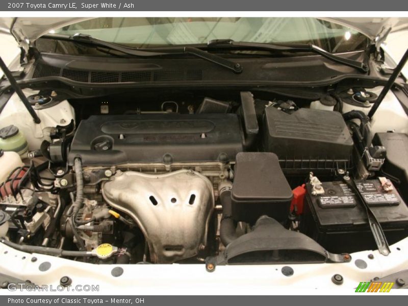 Super White / Ash 2007 Toyota Camry LE
