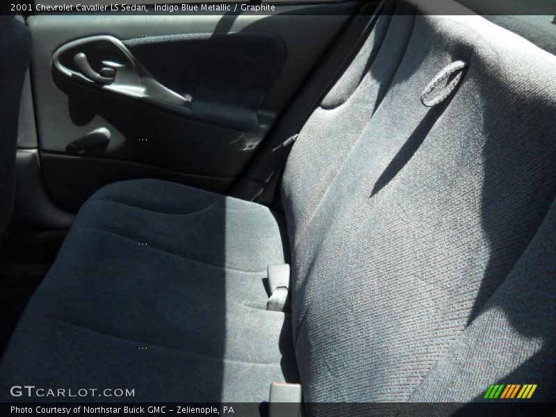Indigo Blue Metallic / Graphite 2001 Chevrolet Cavalier LS Sedan