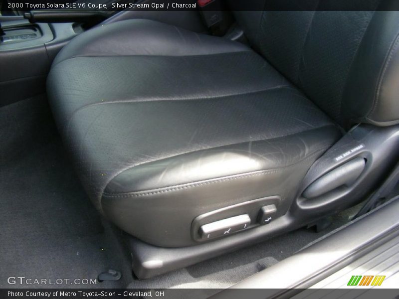 Silver Stream Opal / Charcoal 2000 Toyota Solara SLE V6 Coupe