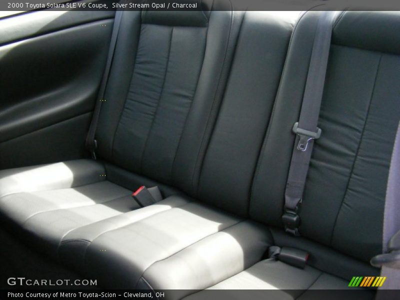 Silver Stream Opal / Charcoal 2000 Toyota Solara SLE V6 Coupe