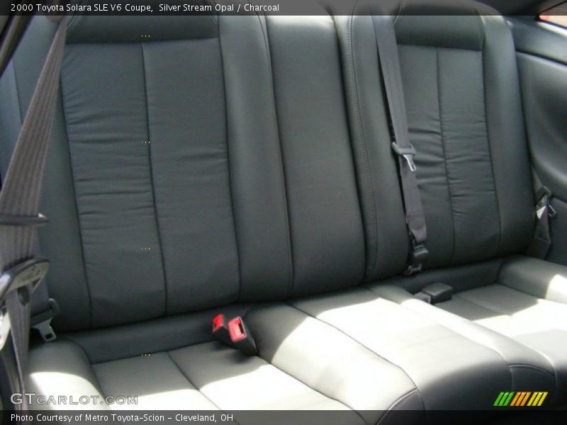 Silver Stream Opal / Charcoal 2000 Toyota Solara SLE V6 Coupe
