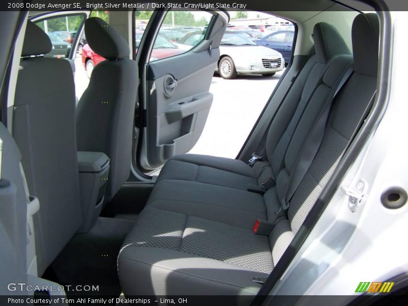 Bright Silver Metallic / Dark Slate Gray/Light Slate Gray 2008 Dodge Avenger SE