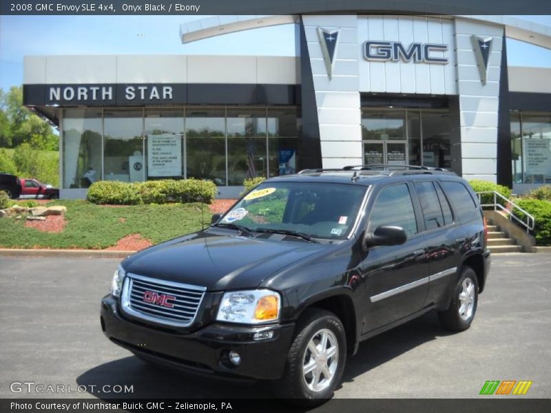 Onyx Black / Ebony 2008 GMC Envoy SLE 4x4