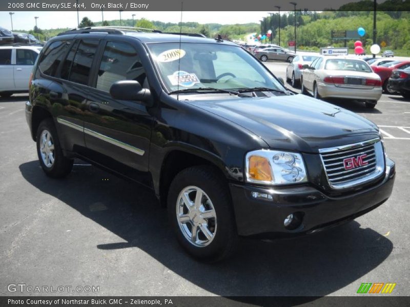 Onyx Black / Ebony 2008 GMC Envoy SLE 4x4