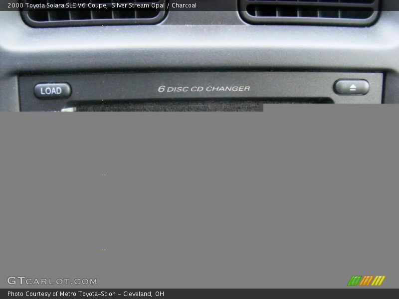 Silver Stream Opal / Charcoal 2000 Toyota Solara SLE V6 Coupe