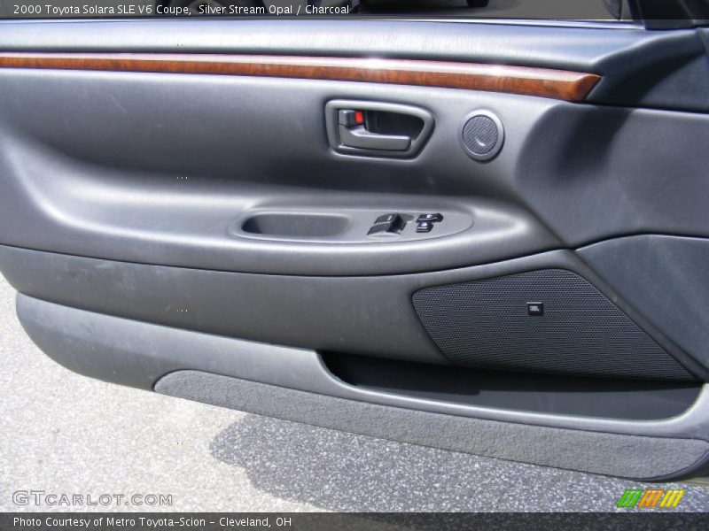 Silver Stream Opal / Charcoal 2000 Toyota Solara SLE V6 Coupe