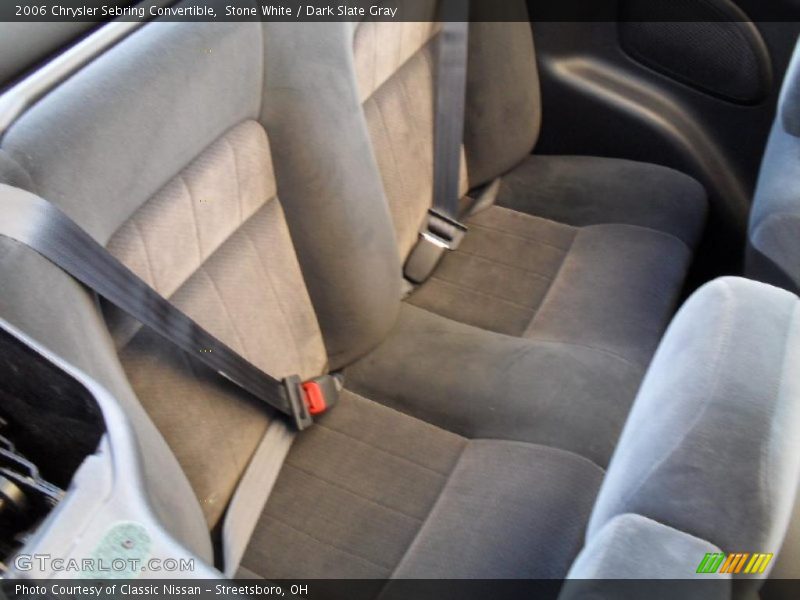 Stone White / Dark Slate Gray 2006 Chrysler Sebring Convertible