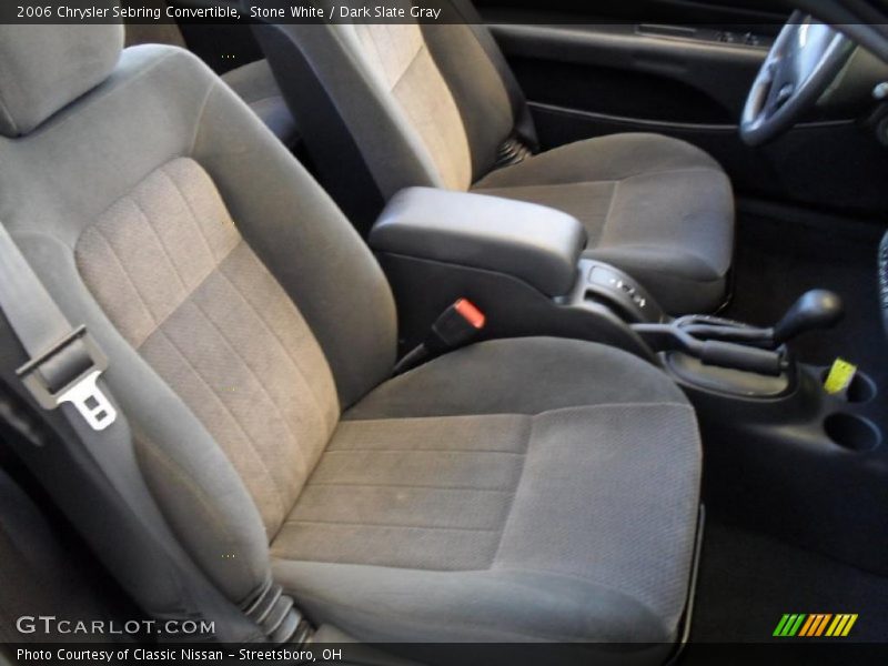Stone White / Dark Slate Gray 2006 Chrysler Sebring Convertible