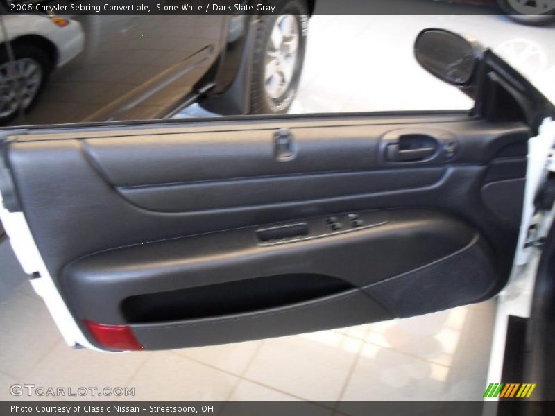 Stone White / Dark Slate Gray 2006 Chrysler Sebring Convertible