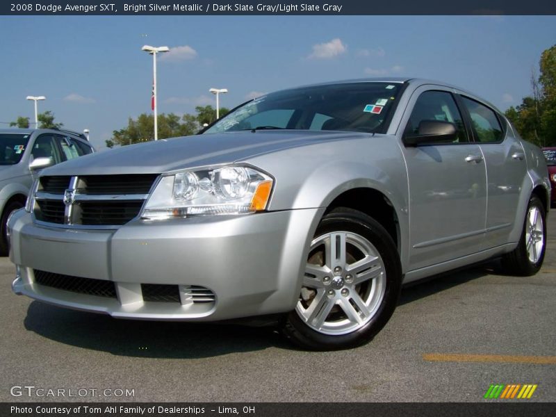 Bright Silver Metallic / Dark Slate Gray/Light Slate Gray 2008 Dodge Avenger SXT