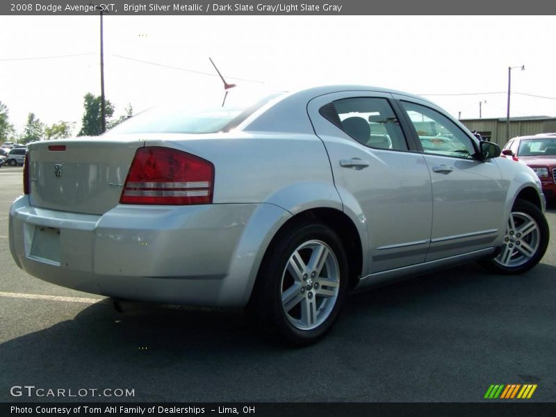 Bright Silver Metallic / Dark Slate Gray/Light Slate Gray 2008 Dodge Avenger SXT