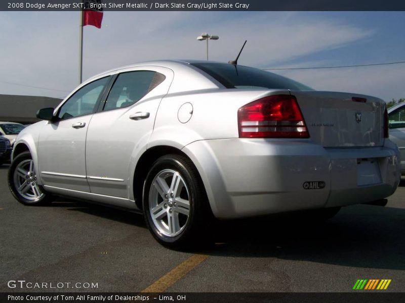 Bright Silver Metallic / Dark Slate Gray/Light Slate Gray 2008 Dodge Avenger SXT