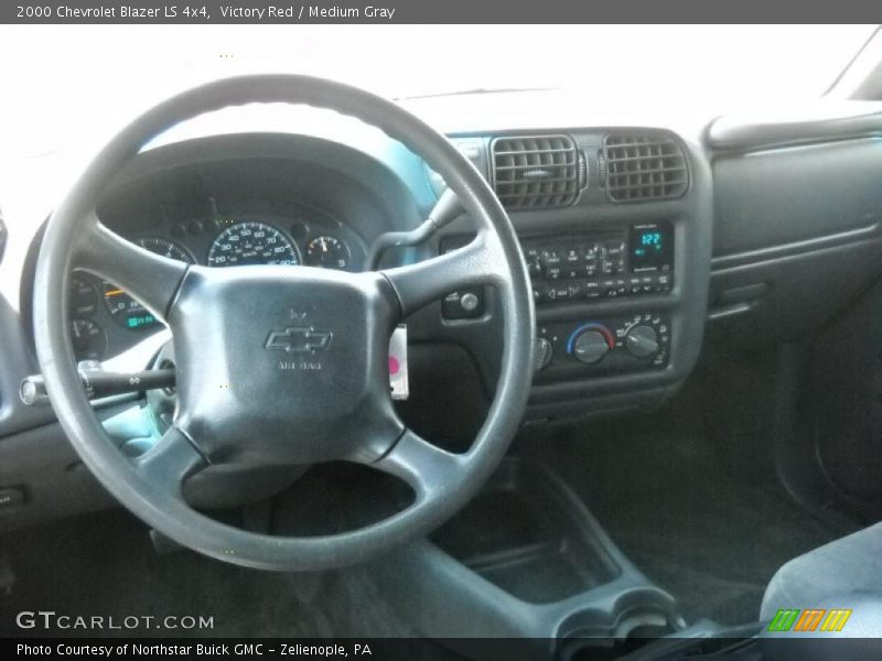 Victory Red / Medium Gray 2000 Chevrolet Blazer LS 4x4