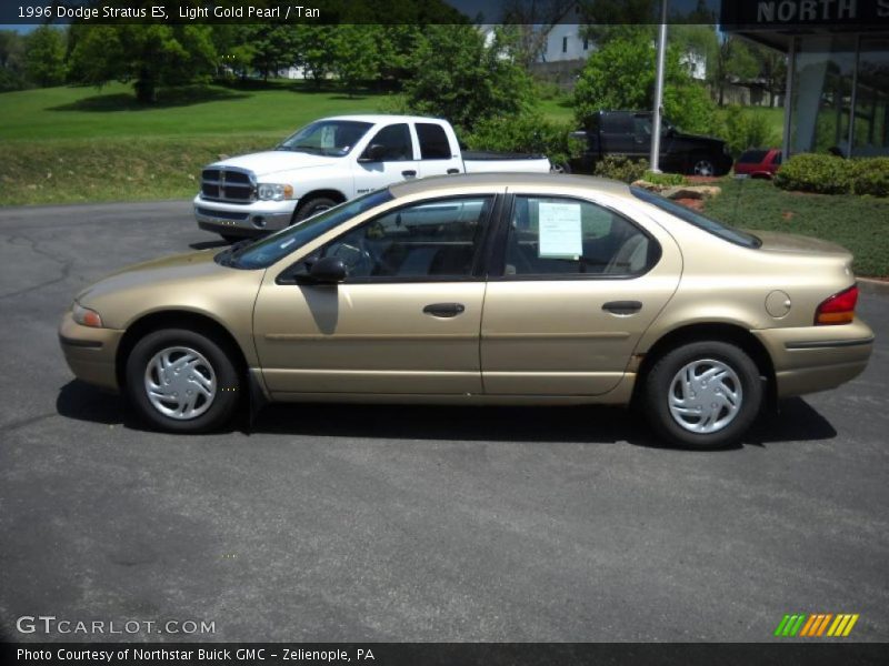 Light Gold Pearl / Tan 1996 Dodge Stratus ES