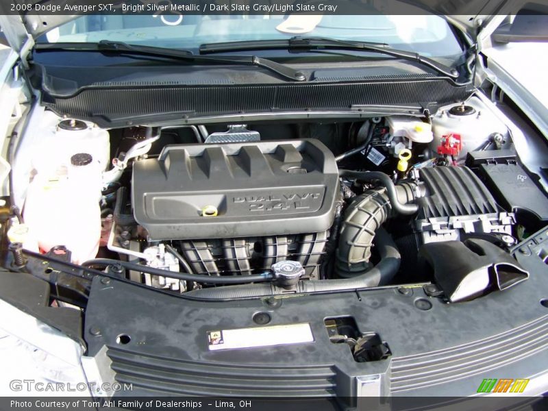Bright Silver Metallic / Dark Slate Gray/Light Slate Gray 2008 Dodge Avenger SXT