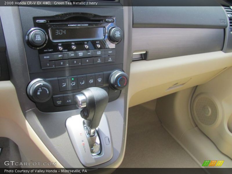 Green Tea Metallic / Ivory 2008 Honda CR-V EX 4WD