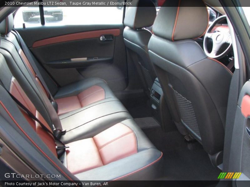 Taupe Gray Metallic / Ebony/Brick 2010 Chevrolet Malibu LTZ Sedan