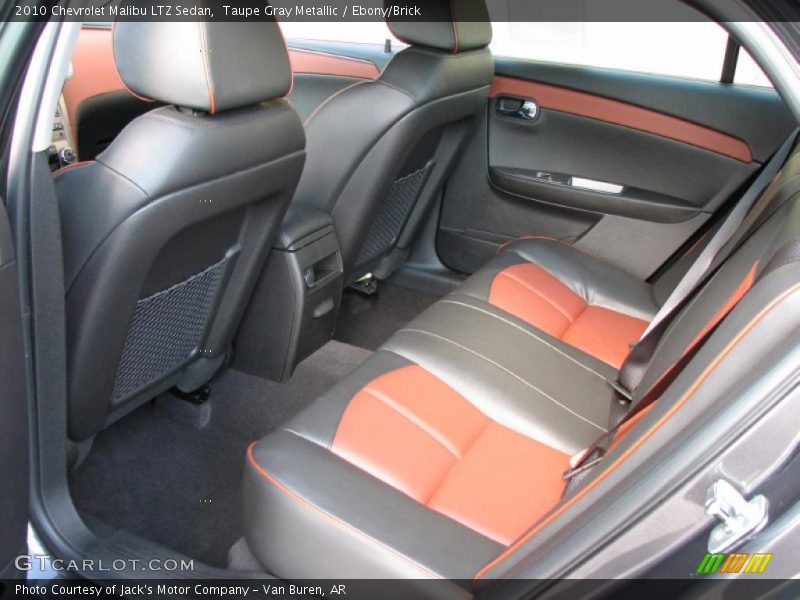 Taupe Gray Metallic / Ebony/Brick 2010 Chevrolet Malibu LTZ Sedan