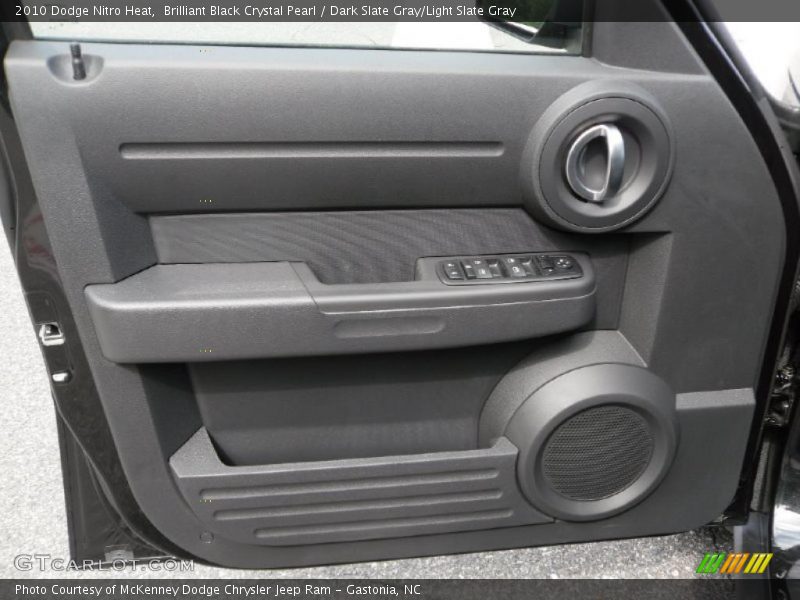 Brilliant Black Crystal Pearl / Dark Slate Gray/Light Slate Gray 2010 Dodge Nitro Heat