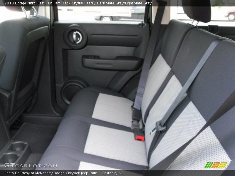 Brilliant Black Crystal Pearl / Dark Slate Gray/Light Slate Gray 2010 Dodge Nitro Heat