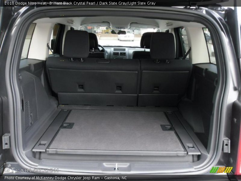 Brilliant Black Crystal Pearl / Dark Slate Gray/Light Slate Gray 2010 Dodge Nitro Heat