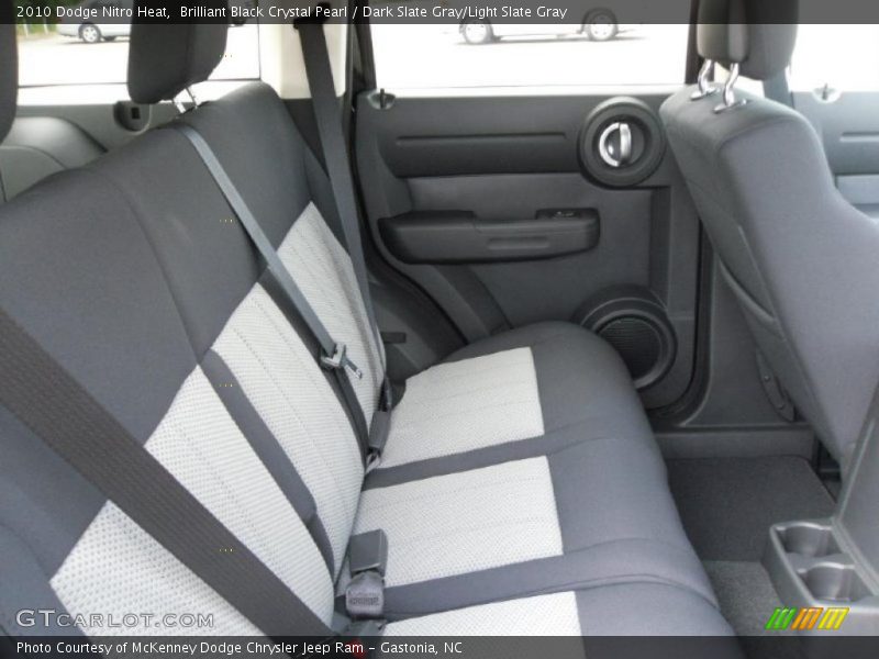 Brilliant Black Crystal Pearl / Dark Slate Gray/Light Slate Gray 2010 Dodge Nitro Heat