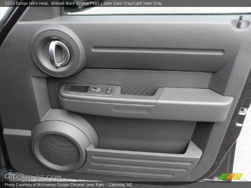 Brilliant Black Crystal Pearl / Dark Slate Gray/Light Slate Gray 2010 Dodge Nitro Heat