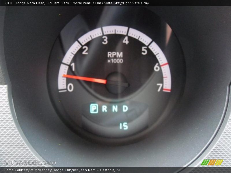 Brilliant Black Crystal Pearl / Dark Slate Gray/Light Slate Gray 2010 Dodge Nitro Heat
