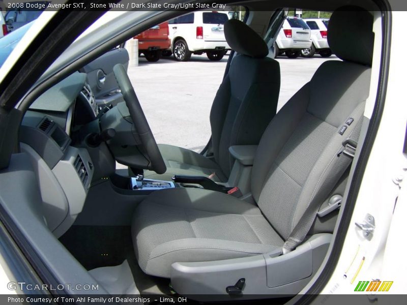 Stone White / Dark Slate Gray/Light Slate Gray 2008 Dodge Avenger SXT