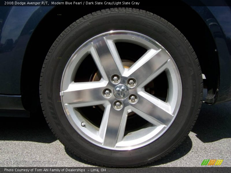 Modern Blue Pearl / Dark Slate Gray/Light Slate Gray 2008 Dodge Avenger R/T