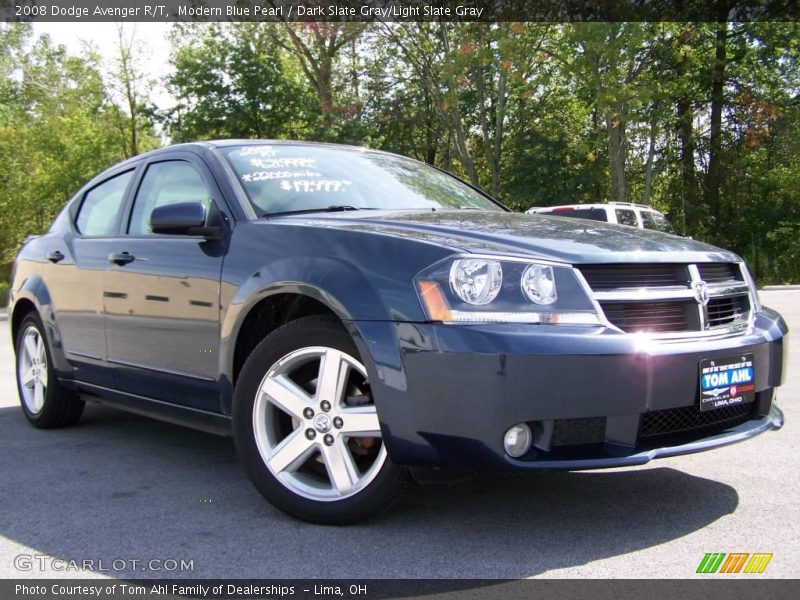 Modern Blue Pearl / Dark Slate Gray/Light Slate Gray 2008 Dodge Avenger R/T