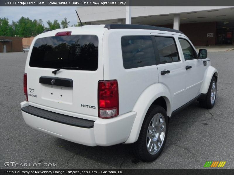 Stone White / Dark Slate Gray/Light Slate Gray 2010 Dodge Nitro Heat