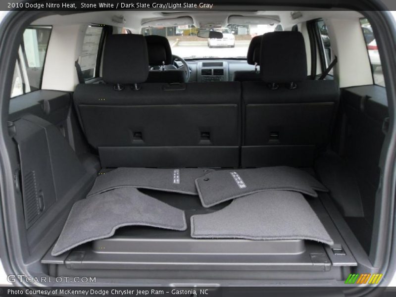 Stone White / Dark Slate Gray/Light Slate Gray 2010 Dodge Nitro Heat