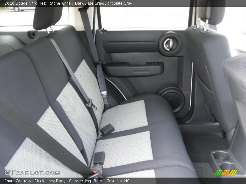 Stone White / Dark Slate Gray/Light Slate Gray 2010 Dodge Nitro Heat