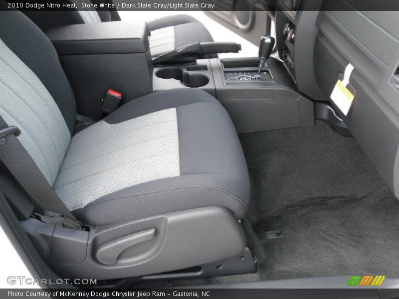 Stone White / Dark Slate Gray/Light Slate Gray 2010 Dodge Nitro Heat