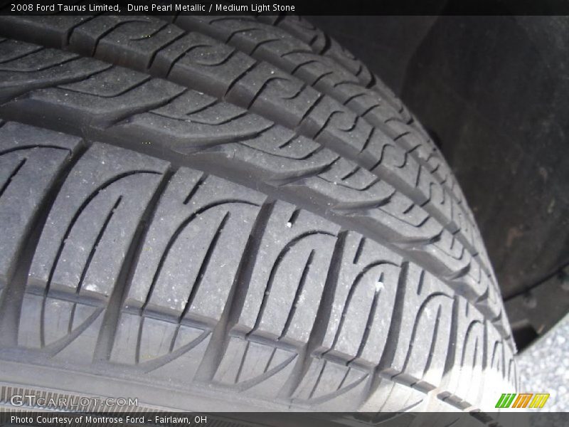 Dune Pearl Metallic / Medium Light Stone 2008 Ford Taurus Limited
