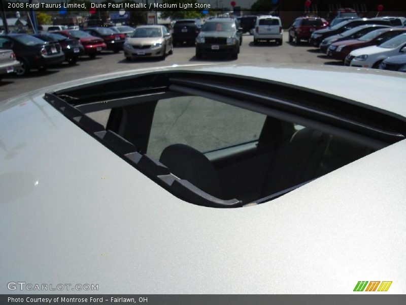 Dune Pearl Metallic / Medium Light Stone 2008 Ford Taurus Limited