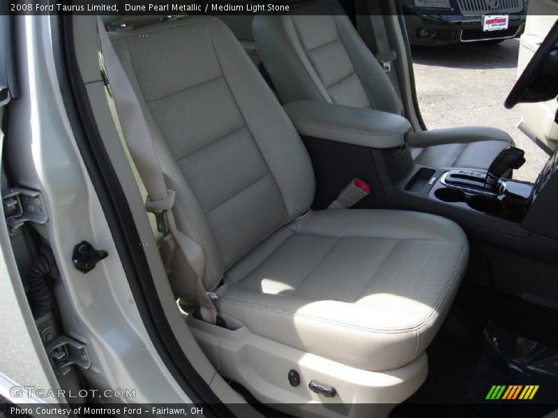 Dune Pearl Metallic / Medium Light Stone 2008 Ford Taurus Limited