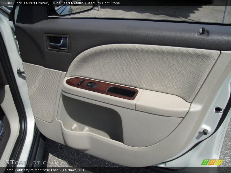 Dune Pearl Metallic / Medium Light Stone 2008 Ford Taurus Limited