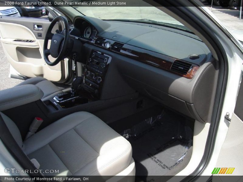Dune Pearl Metallic / Medium Light Stone 2008 Ford Taurus Limited