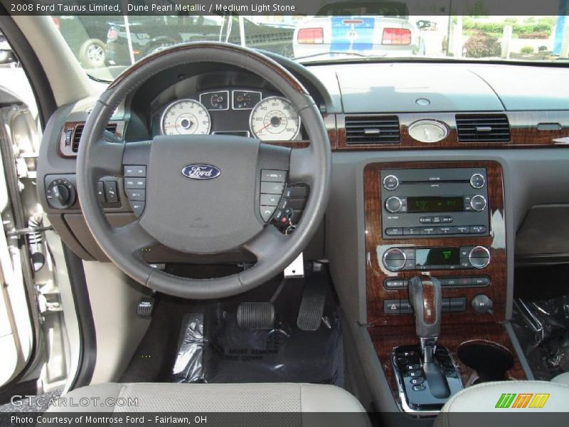 Dune Pearl Metallic / Medium Light Stone 2008 Ford Taurus Limited