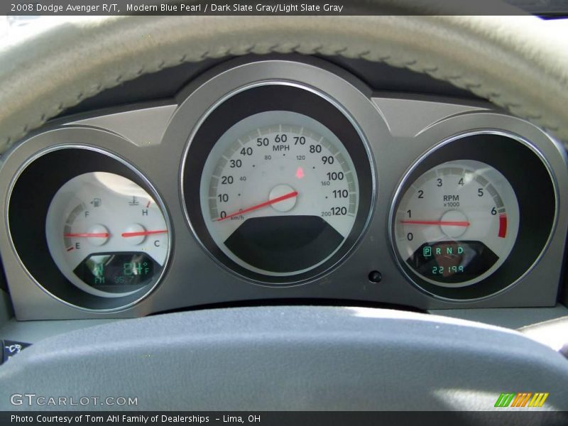 Modern Blue Pearl / Dark Slate Gray/Light Slate Gray 2008 Dodge Avenger R/T