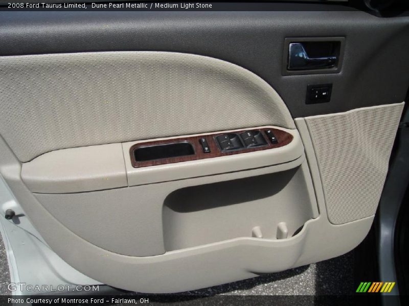 Dune Pearl Metallic / Medium Light Stone 2008 Ford Taurus Limited